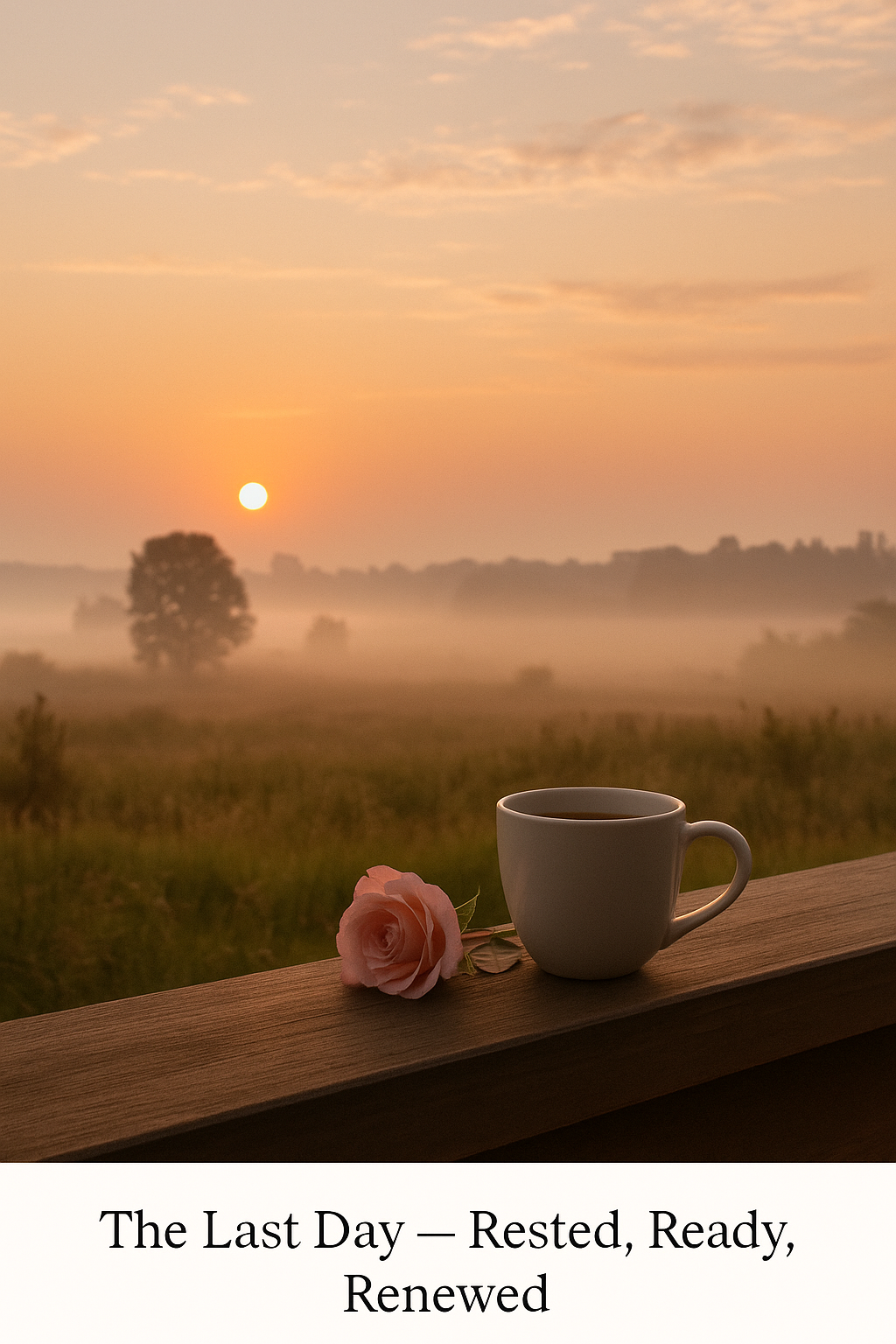 🌸 The Last Day — Rested, Ready, Renewed